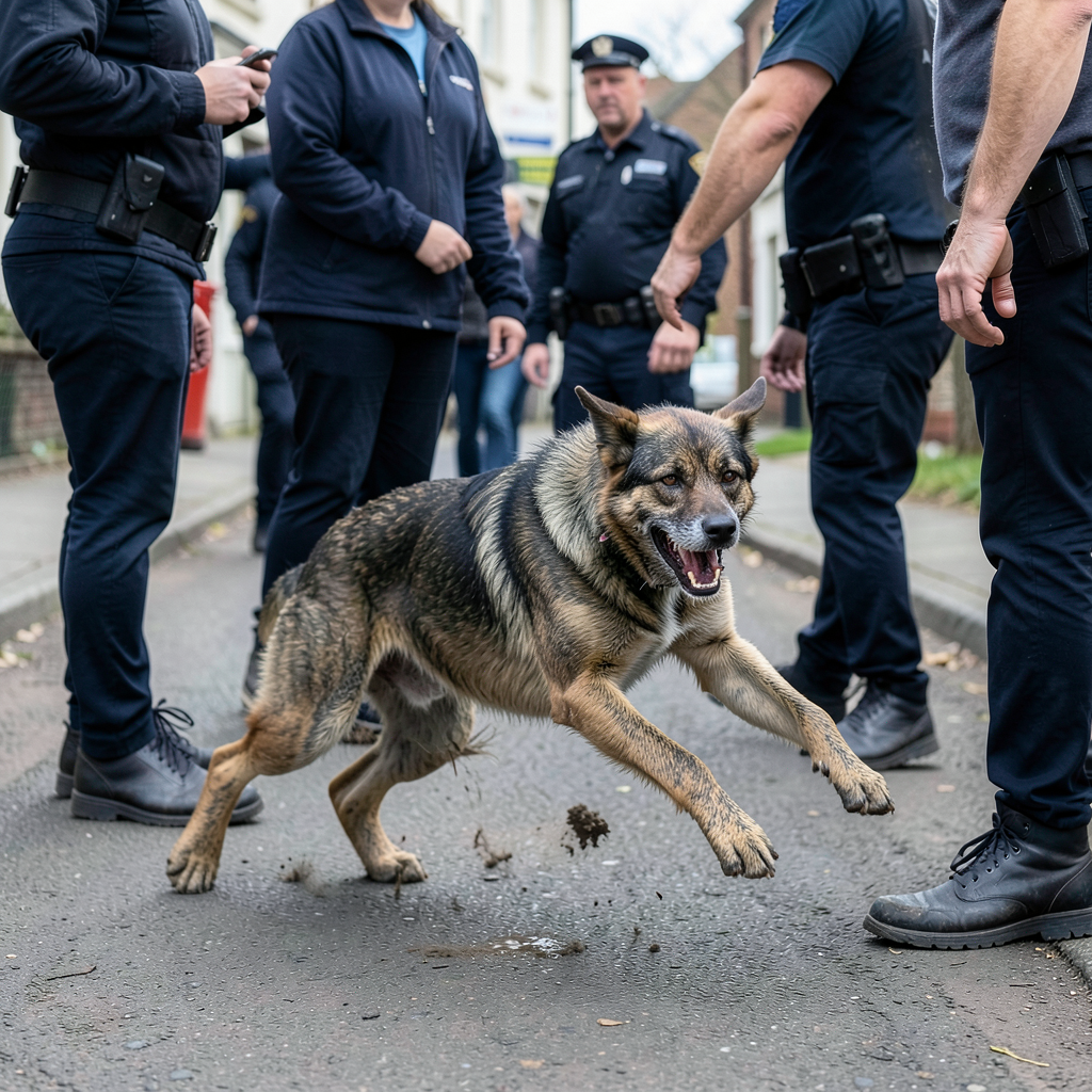 Rabid dog attacks multiple people on footpath, leaving several injured